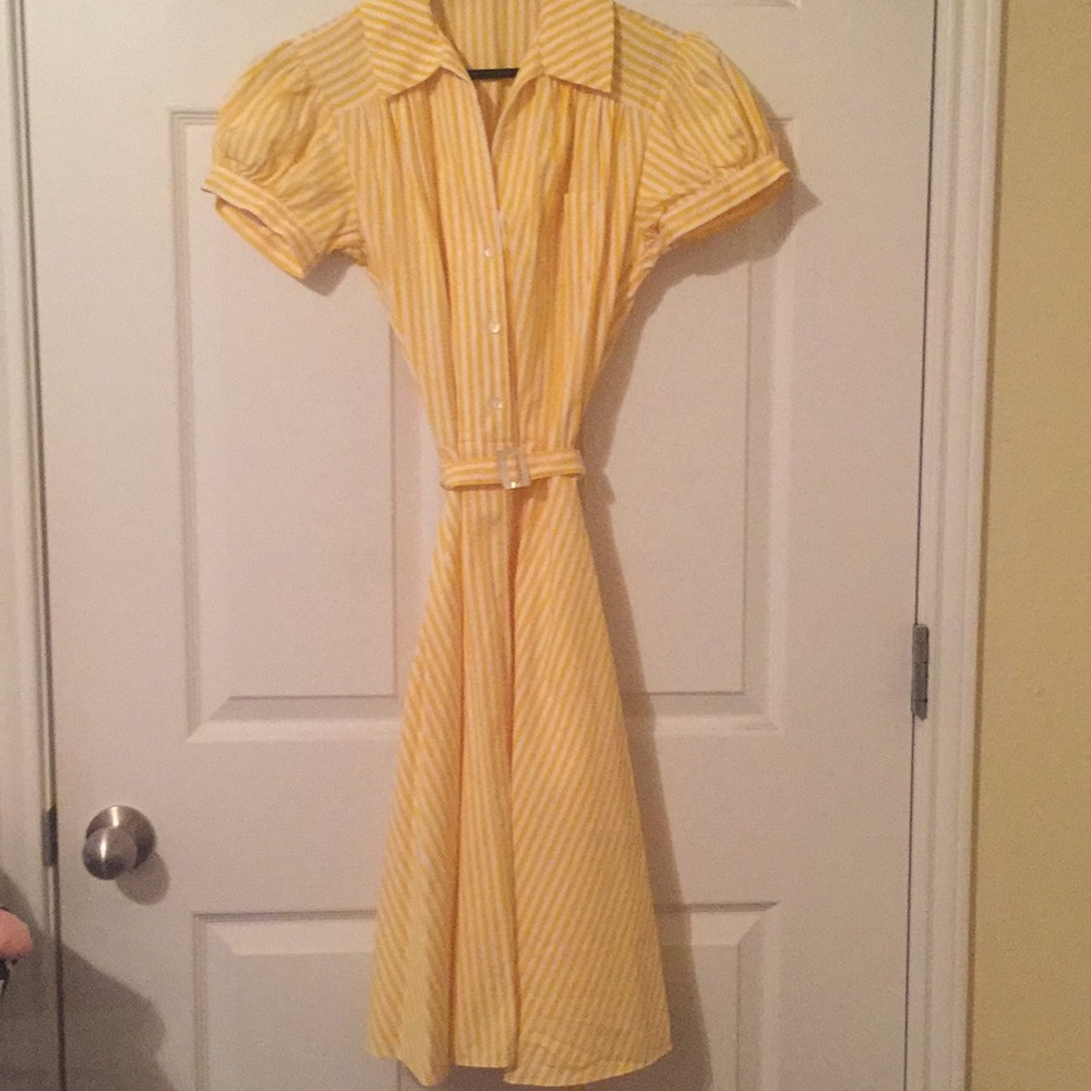 Ralph Lauren Yellow Dress